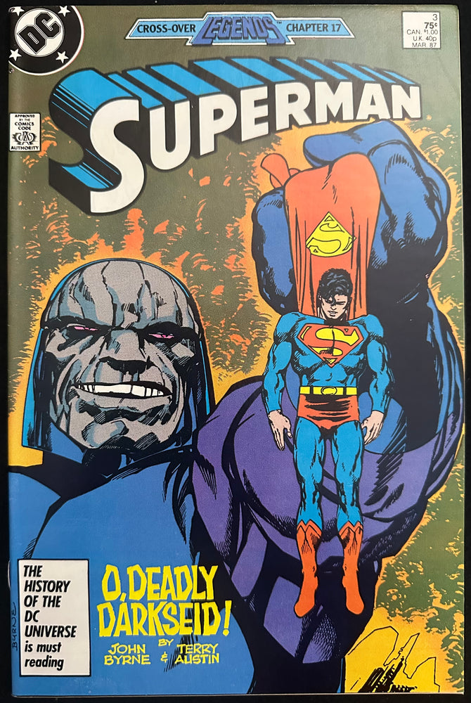 Superman #  3 Newsstand VF- (7.5)
