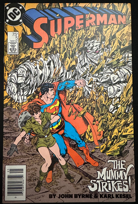 Superman #  5 Newsstand NM (9.4)