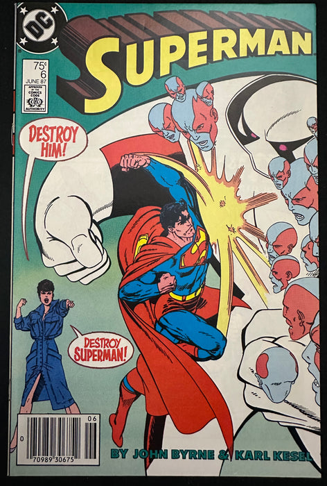 Superman #  6 Newsstand NM (9.4)