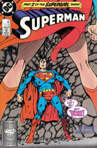 Superman # 21 Newsstand VF- (7.5)