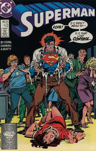 Superman # 25 Newsstand NM- (9.2)