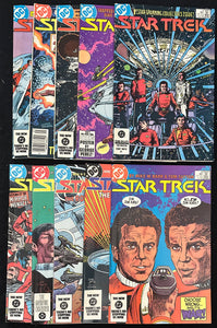 Star Trek #  1-10 (DC, 1984) VF- (7.5)