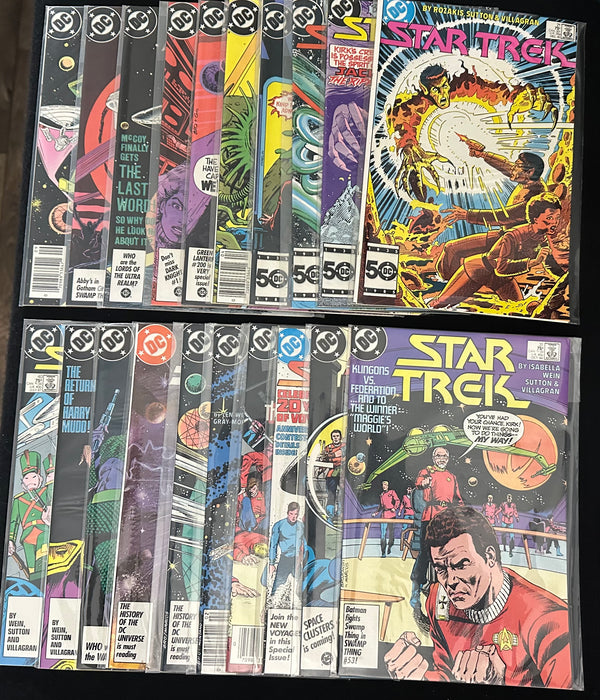 Star Trek #1-56, Ann. 1-3 NM- (9.2) Complete Run