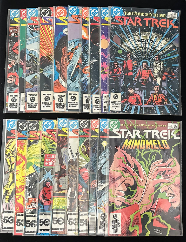 Star Trek #1-56, Ann. 1-3 NM- (9.2) Complete Run