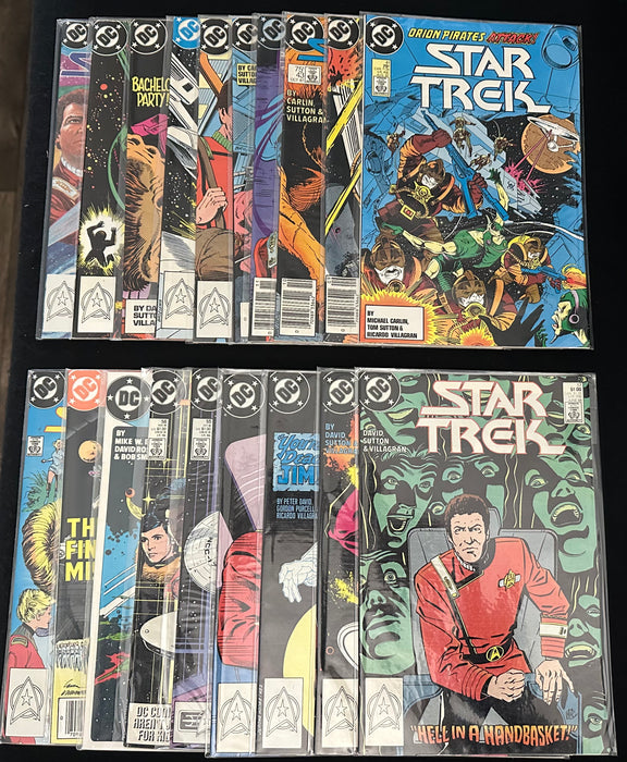 Star Trek #1-56, Ann. 1-3 NM- (9.2) Complete Run