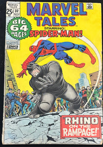 Marvel Tales # 32  VG- (3.5) Reprints Amazing Spider-Man #43