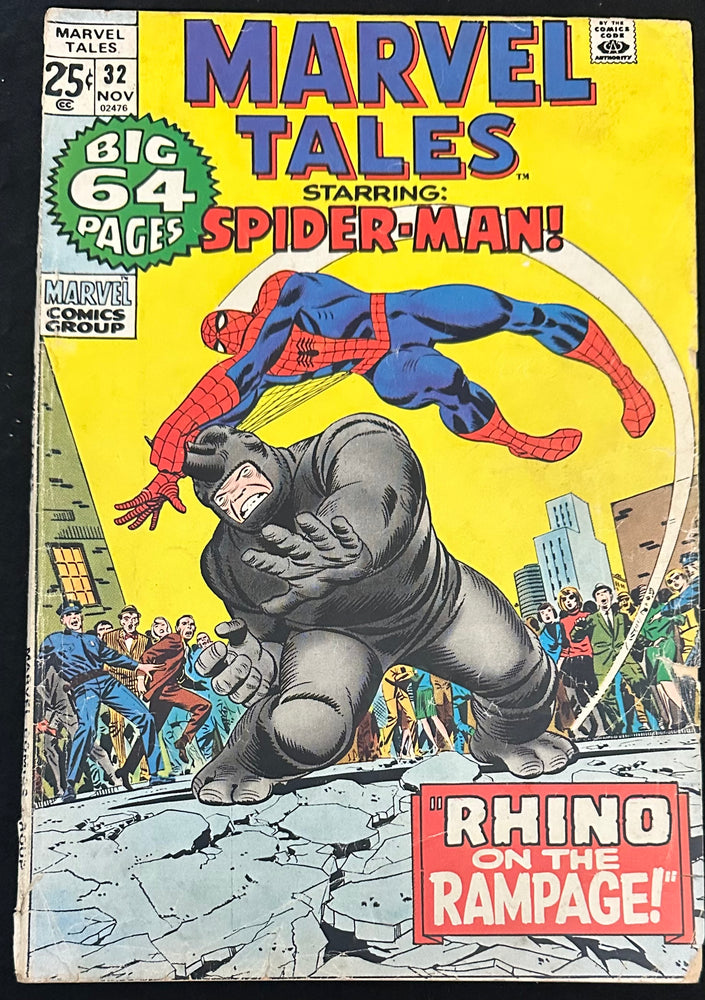 Marvel Tales # 32  VG- (3.5) Reprints Amazing Spider-Man #43