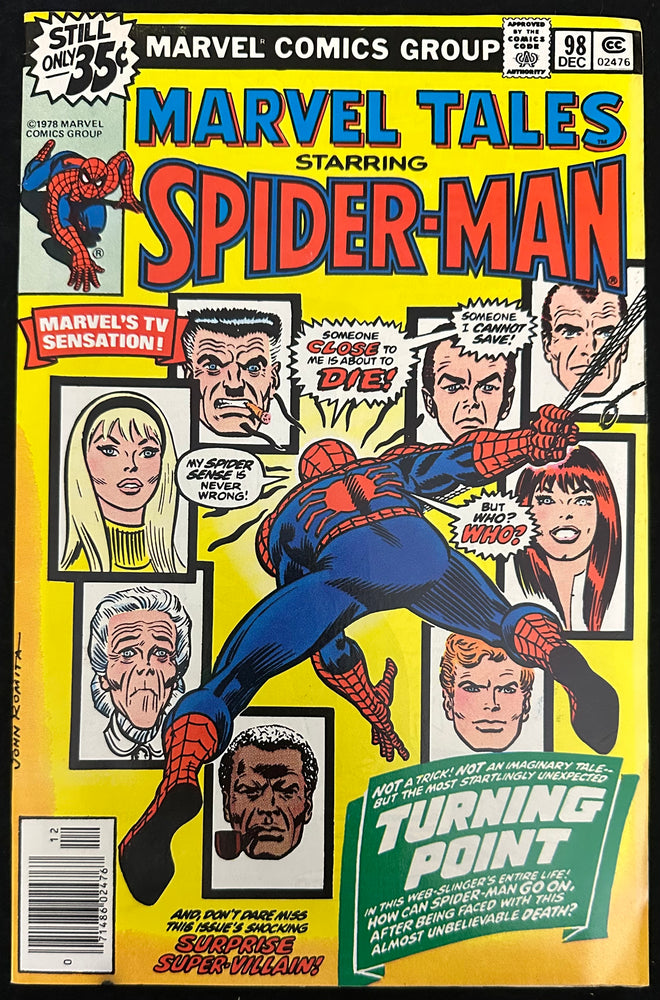 Marvel Tales # 98 FN/VF (7.0) Reprints Amazing Spider-Man #121