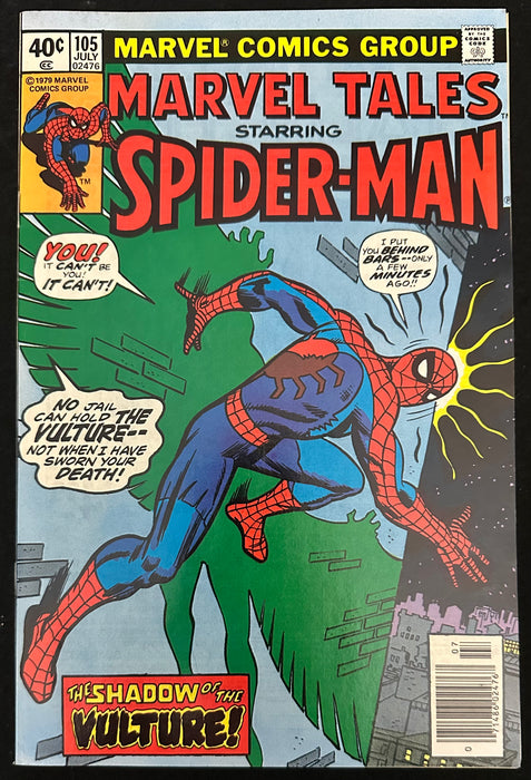 Marvel Tales #105 Newsstand VF- (7.5) Reprints Amazing Spider-Man #128