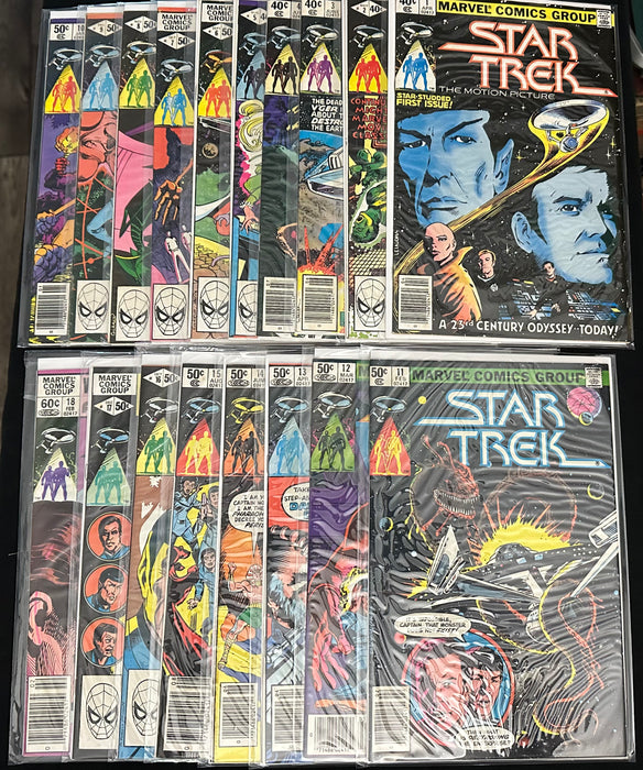 Star Trek #1-18 VF (8.0) Complete Run