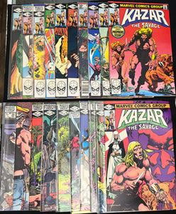Ka-Zar the Savage #1-31 VF- (7.5)