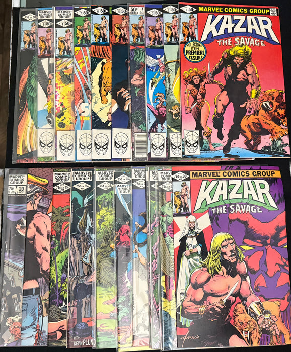 Ka-Zar the Savage #1-31 VF- (7.5)