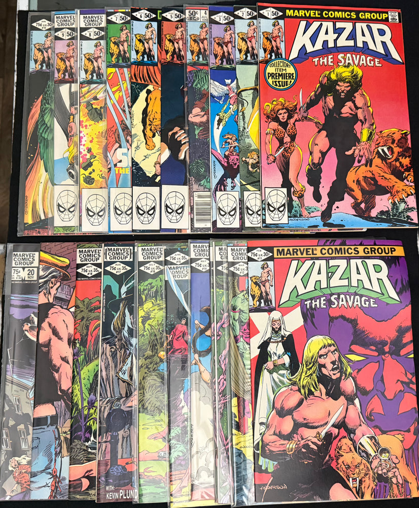 Ka-Zar the Savage #1-31 VF- (7.5)