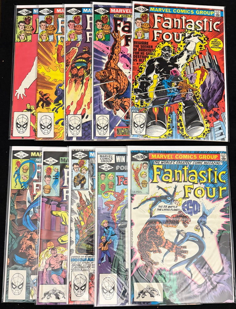 Fantastic Four Byrne Lot  VF+ (8.5)