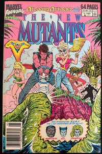 New Mutants Annual #  5 Newsstand FN/VF (7.0)