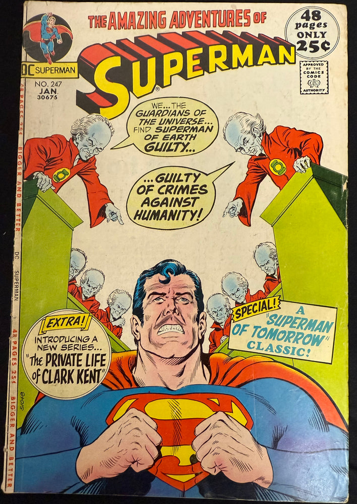 Superman #247 VG+ (4.5)