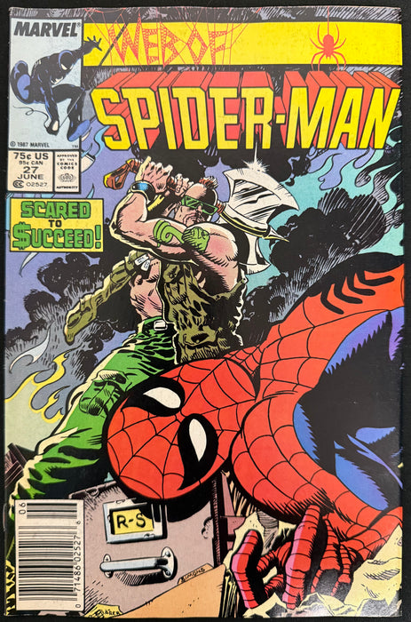Web of Spider-Man # 27 Newsstand FN/VF (7.0)