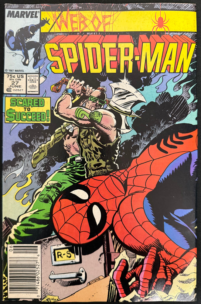 Web of Spider-Man # 27 Newsstand FN/VF (7.0)