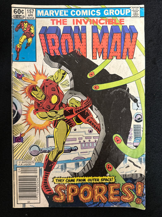 Iron Man #157  Newsstand GD/VG (3.0)