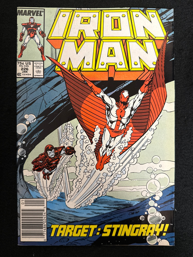 Iron Man #226  Newsstand FN/VF (7.0)