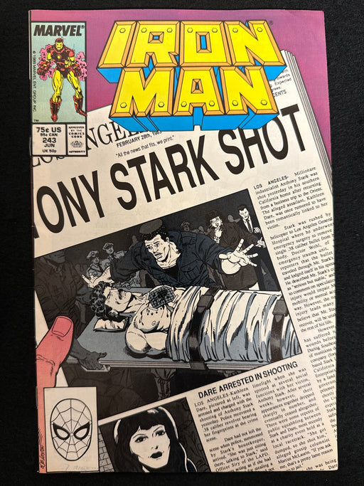 Iron Man #243  FN/VF (7.0)