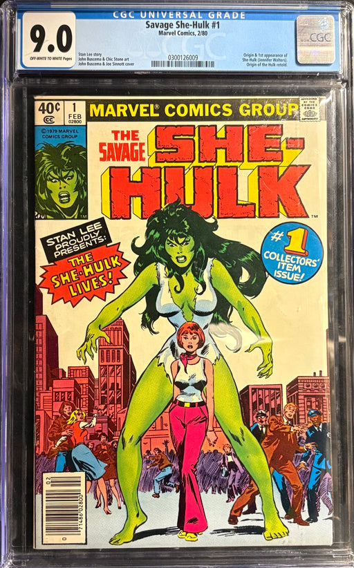 Savage She-Hulk #  1  CGC 9.0