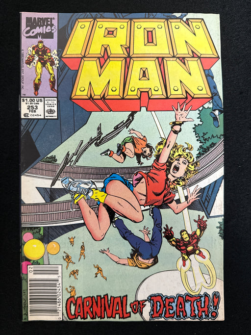 Iron Man #253  Newsstand FN/VF (7.0)
