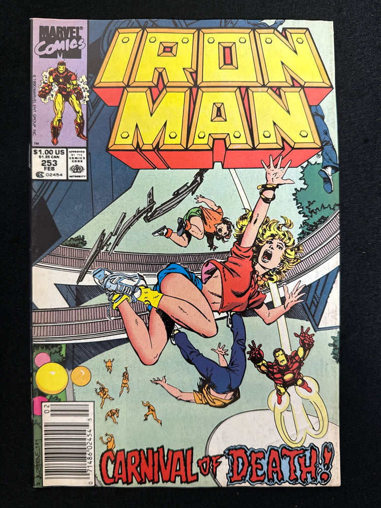 Iron Man #253  Newsstand FN/VF (7.0)