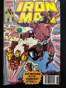 Iron Man #257  Newsstand FN+ (6.5)