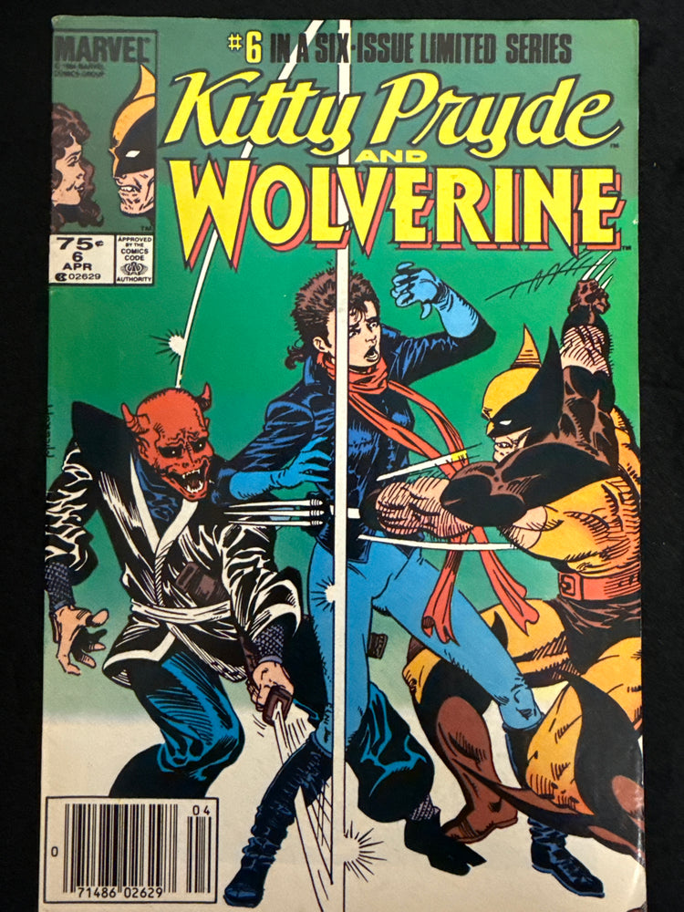 Kitty Pryde and Wolverine #  6 Newsstand FN/VF (7.0)