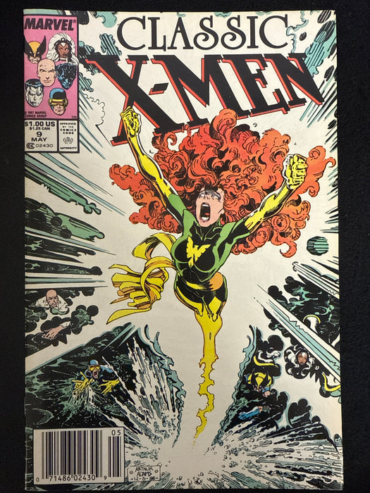 Classic X-Men #  9 Newsstand VF+ (8.5)