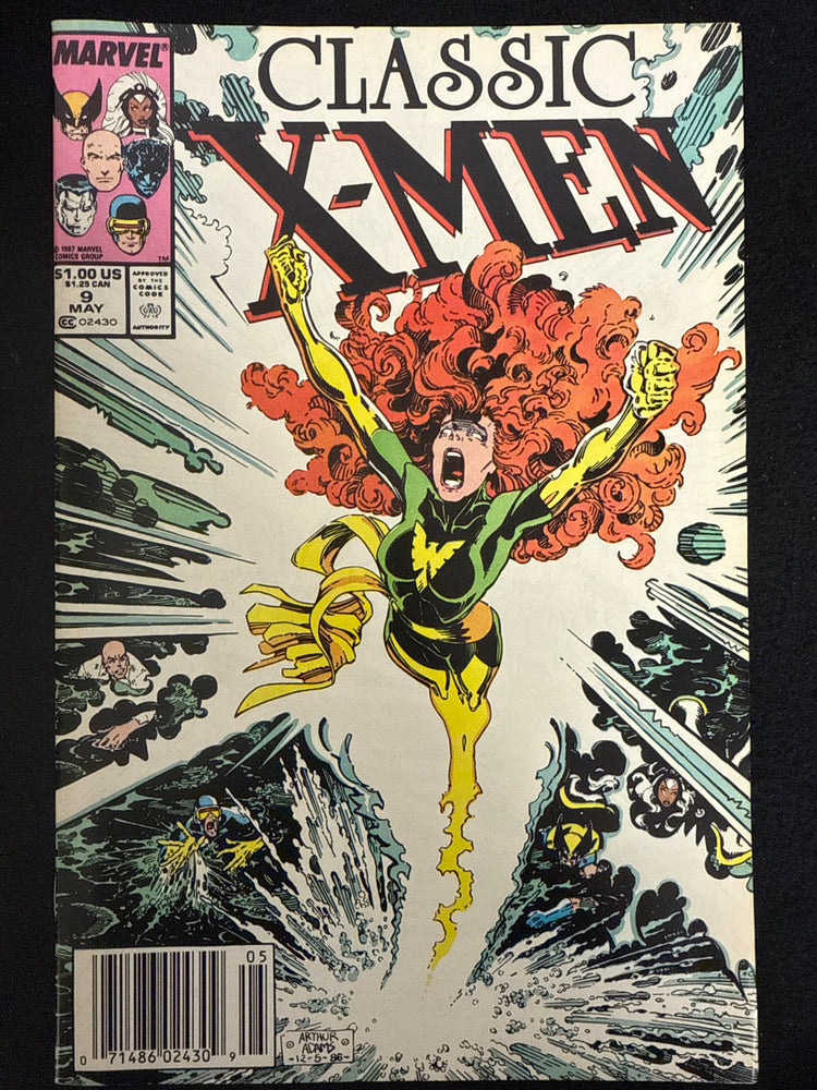 Classic X-Men #  9 Newsstand VF+ (8.5)