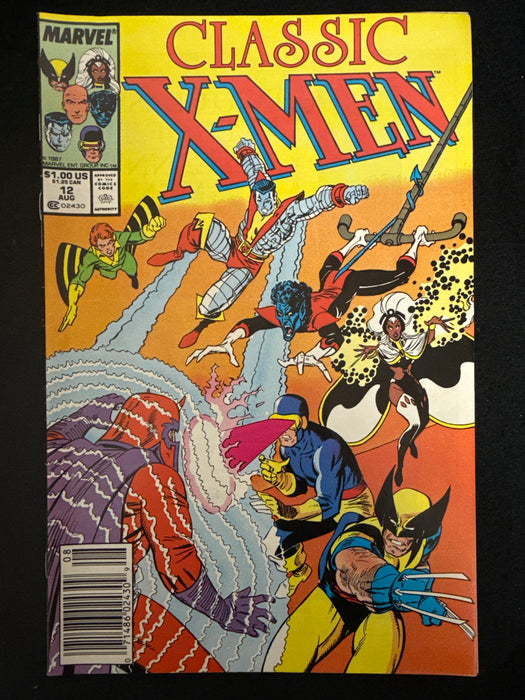 Classic X-Men # 12 Newsstand VF+ (8.5)
