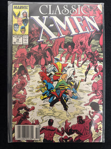 Classic X-Men # 14 Newsstand FN+ (6.5)
