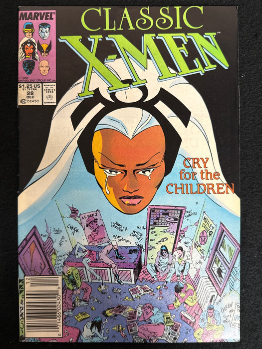 Classic X-Men # 28 Newsstand FN/VF (7.0)