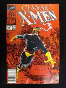 Classic X-Men # 44 Newsstand FN+ (6.5)