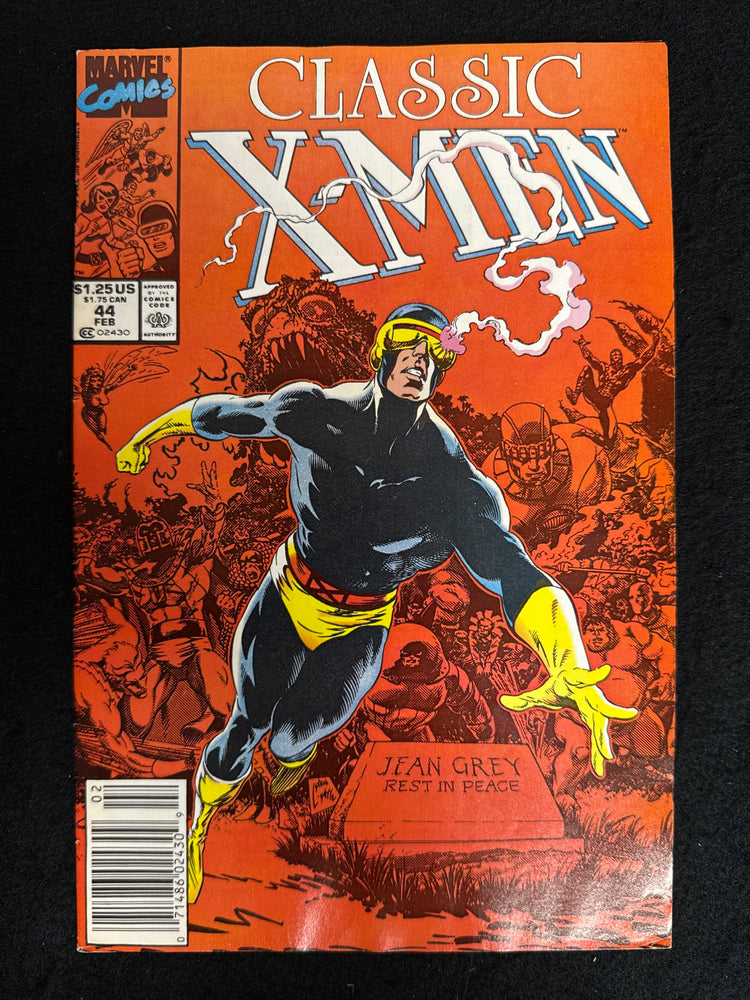 Classic X-Men # 44 Newsstand FN+ (6.5)
