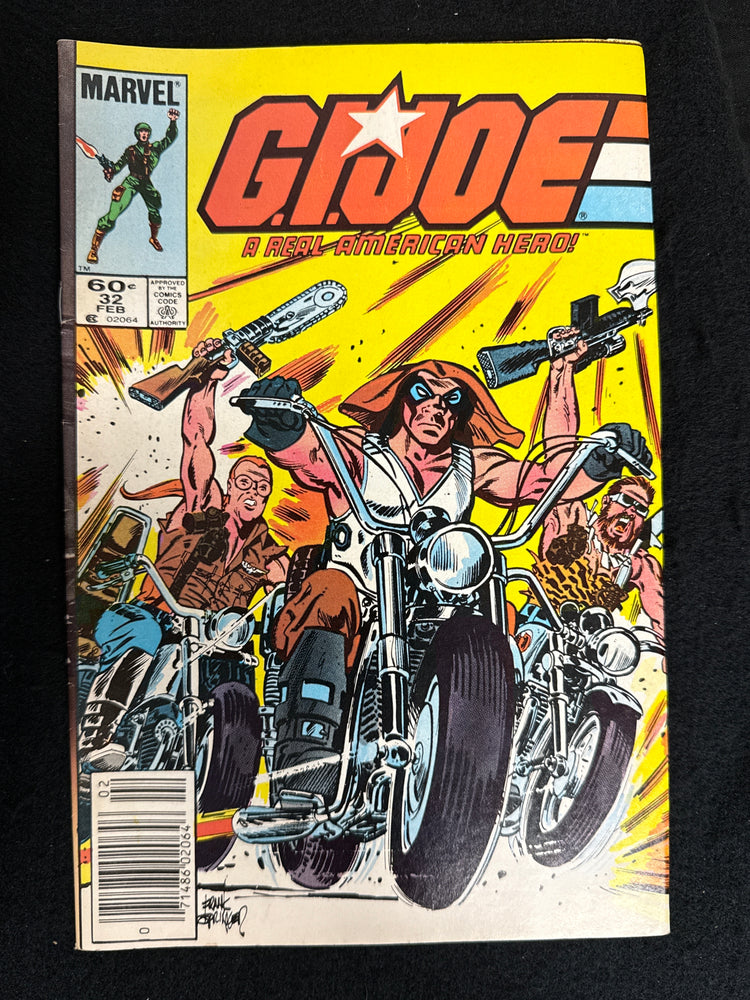 G.I. Joe, a Real American Hero # 32 Newsstand FN (6.0)