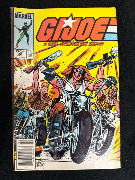 G.I. Joe, a Real American Hero # 32 Newsstand FN (6.0)