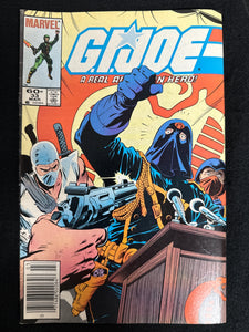 G.I. Joe, a Real American Hero # 33 Newsstand VG/FN (5.0)