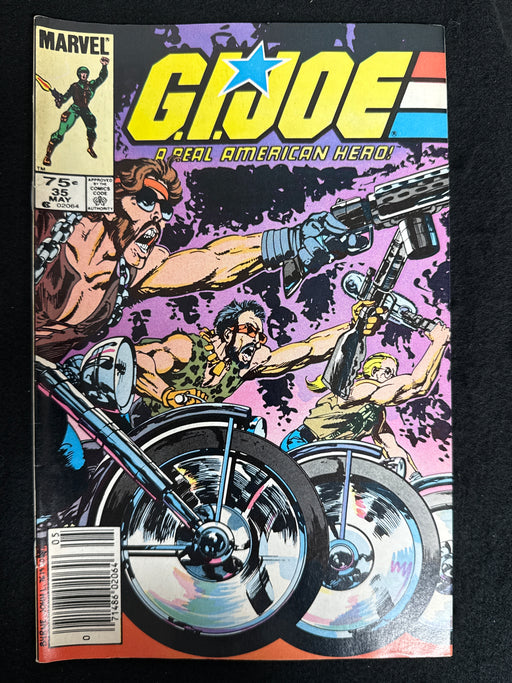 G.I. Joe, a Real American Hero # 35 Newsstand VF- (7.5)