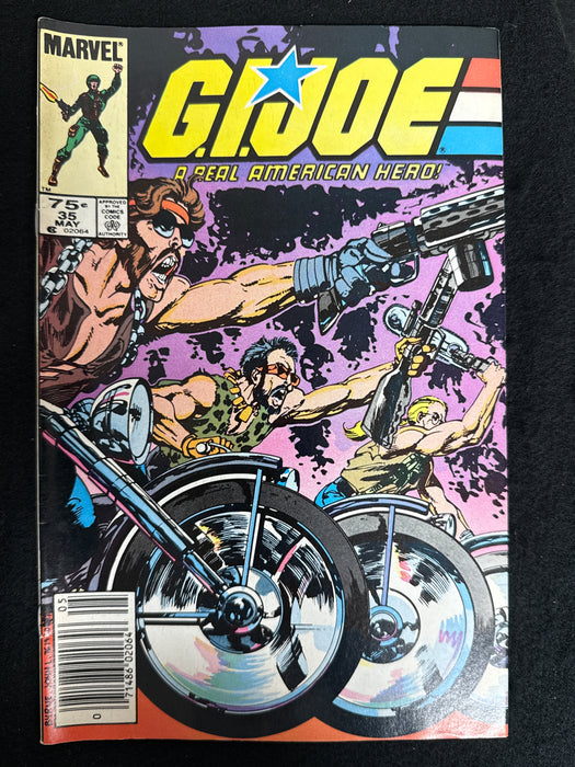 G.I. Joe, a Real American Hero # 35 Newsstand VF- (7.5)
