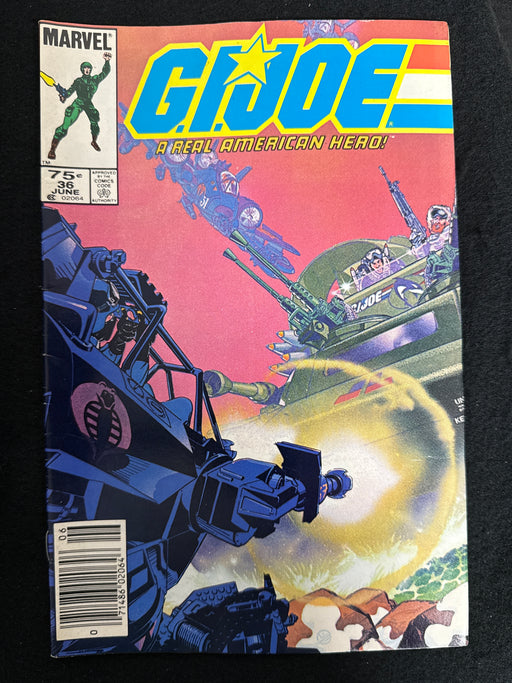 G.I. Joe, a Real American Hero # 36 Newsstand VG/FN (5.0)