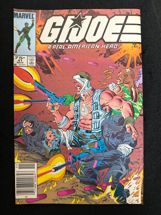 G.I. Joe, a Real American Hero # 41 Newsstand VF- (7.5)