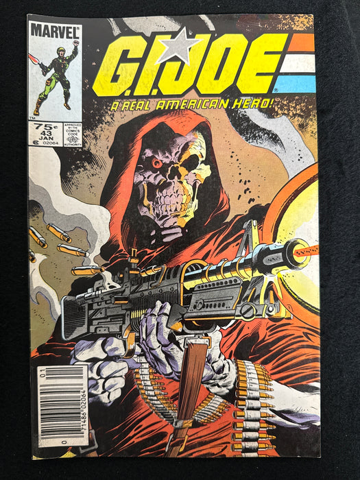 G.I. Joe, a Real American Hero # 43 Newsstand FN+ (6.5)