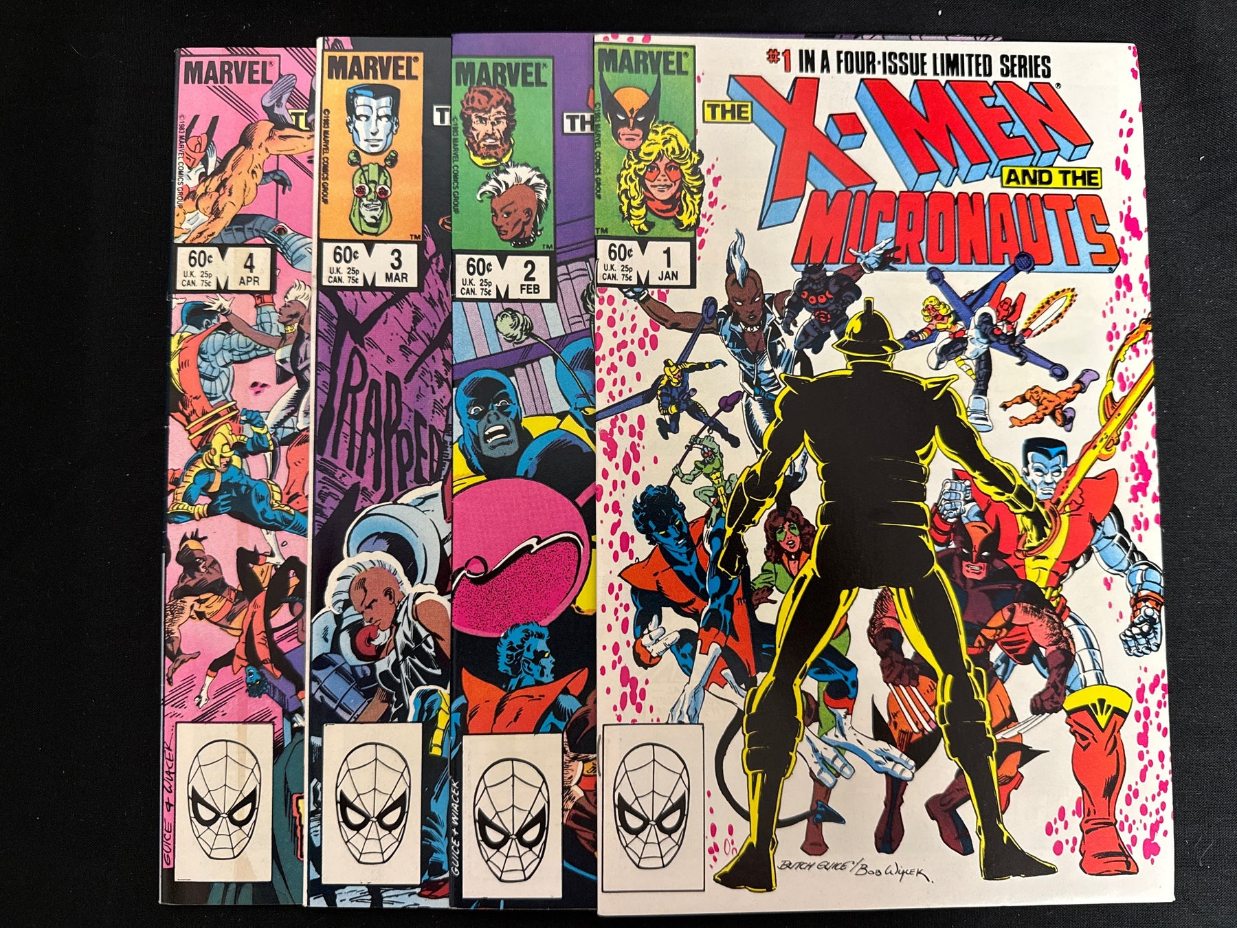 X-Men and the Micronauts #  1-4 NM- (9.2)