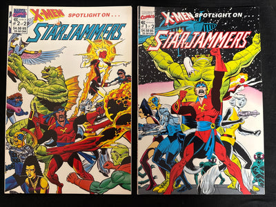 X-Men Spotlight on... Starjammers #  1-2  NM (9.4)