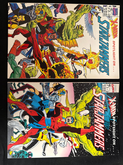 X-Men Spotlight on... Starjammers #  1-2  NM (9.4)