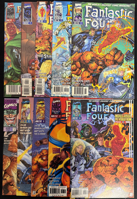 Fantastic Four #  1-10 Cover A Vol. 2 NM- (9.2)
