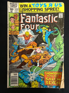 Fantastic Four #223  Newsstand GD (2.0)